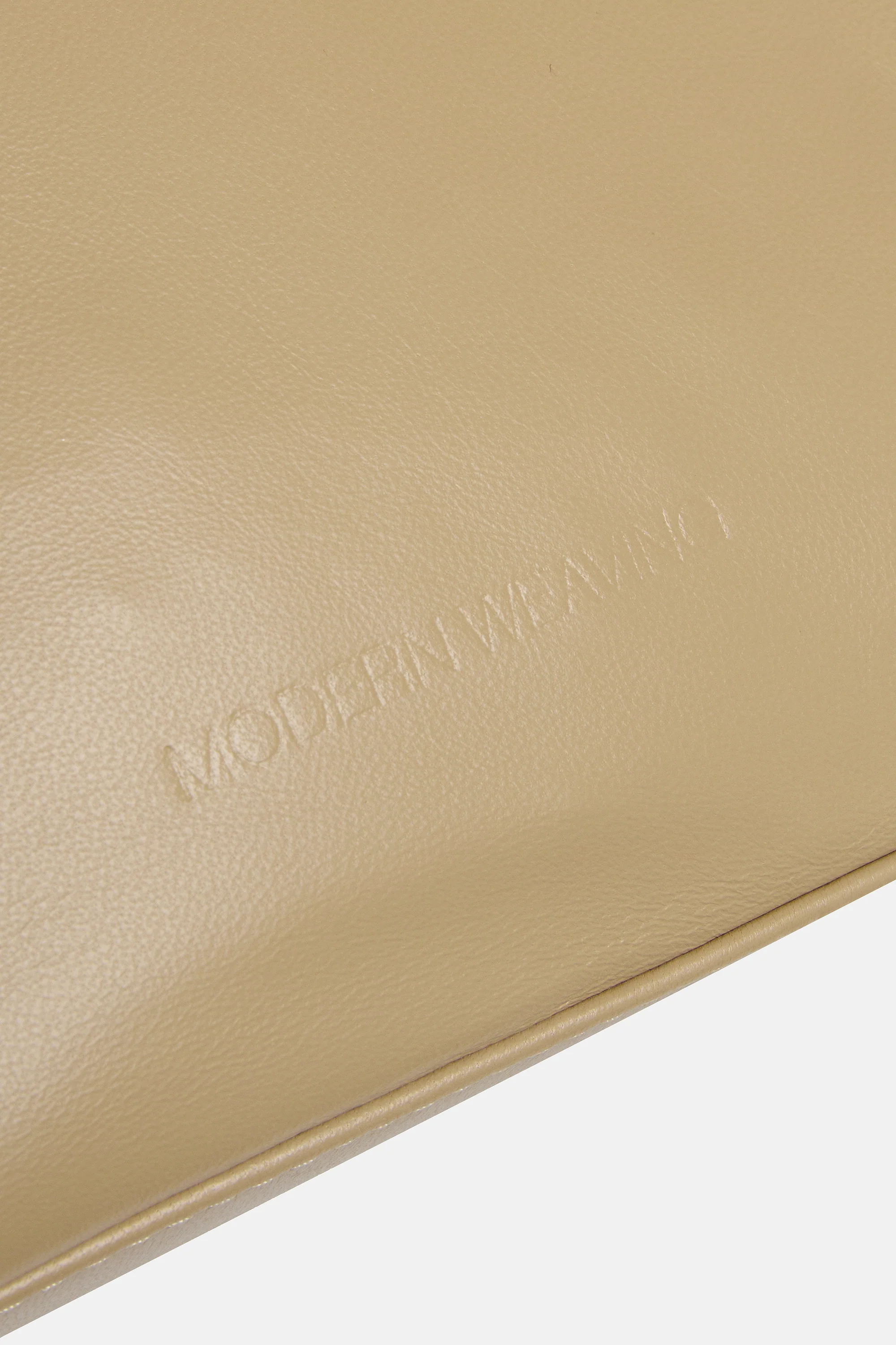 Taupe Narrow Oval Tote - Image 3