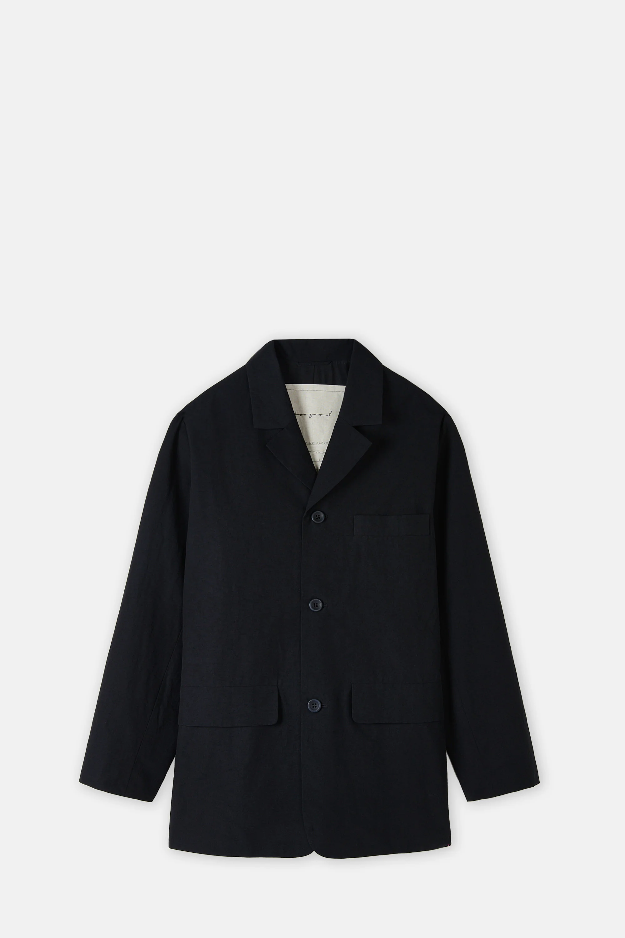 The Artist Jacket Structured Cotton Ink