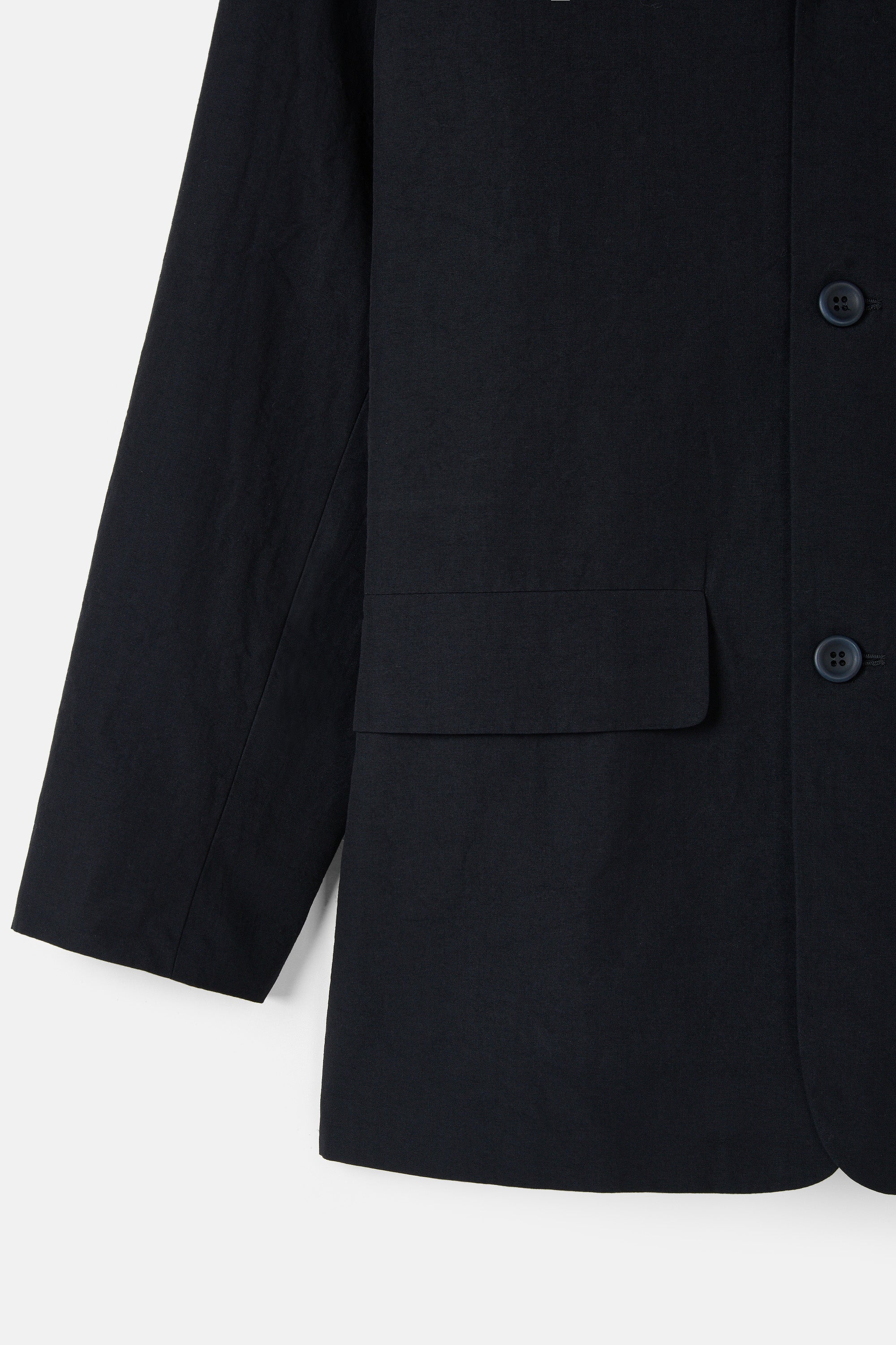 The Artist Jacket Structured Cotton Ink - Image 4