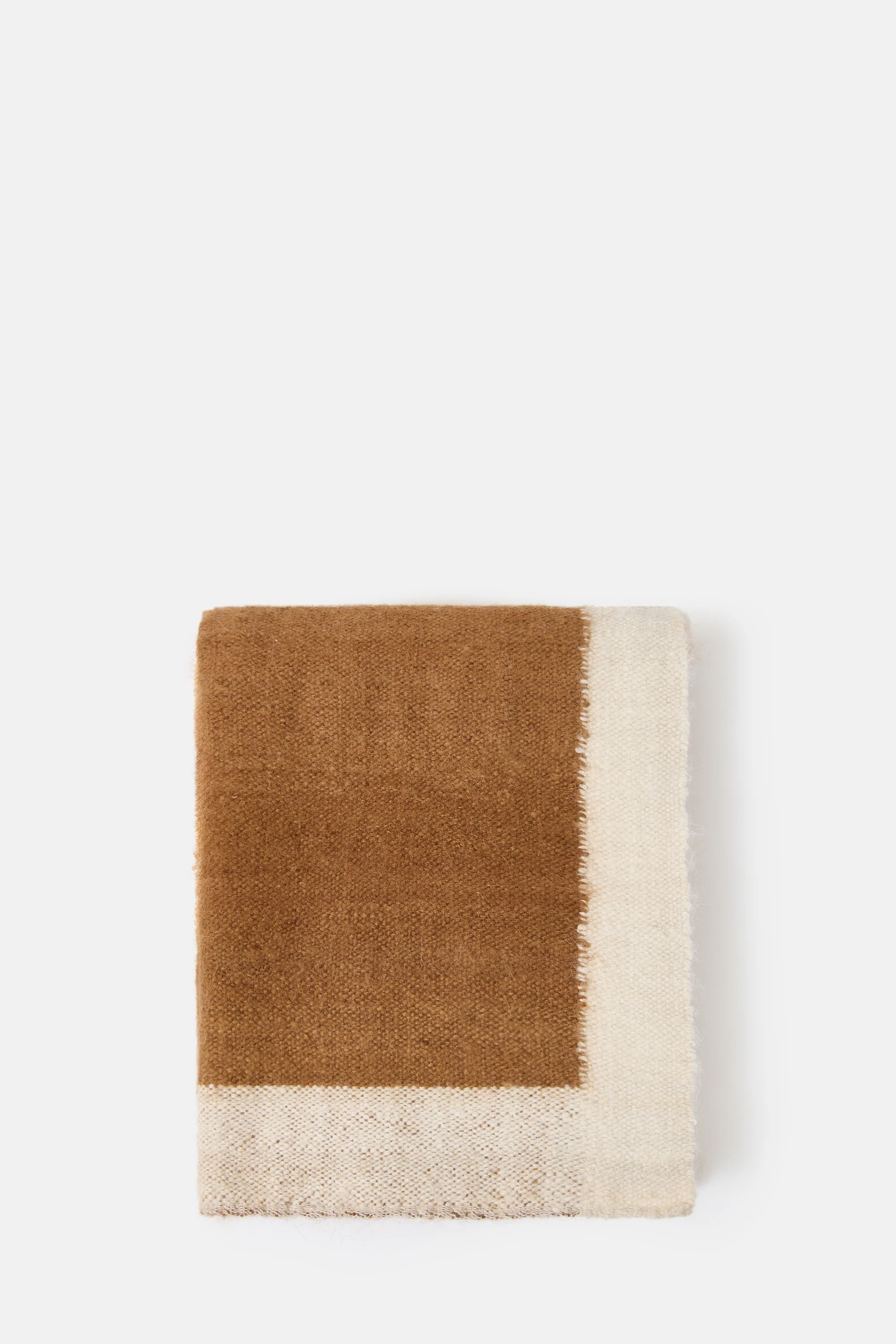 White Camel Throw Plaid - Image 4