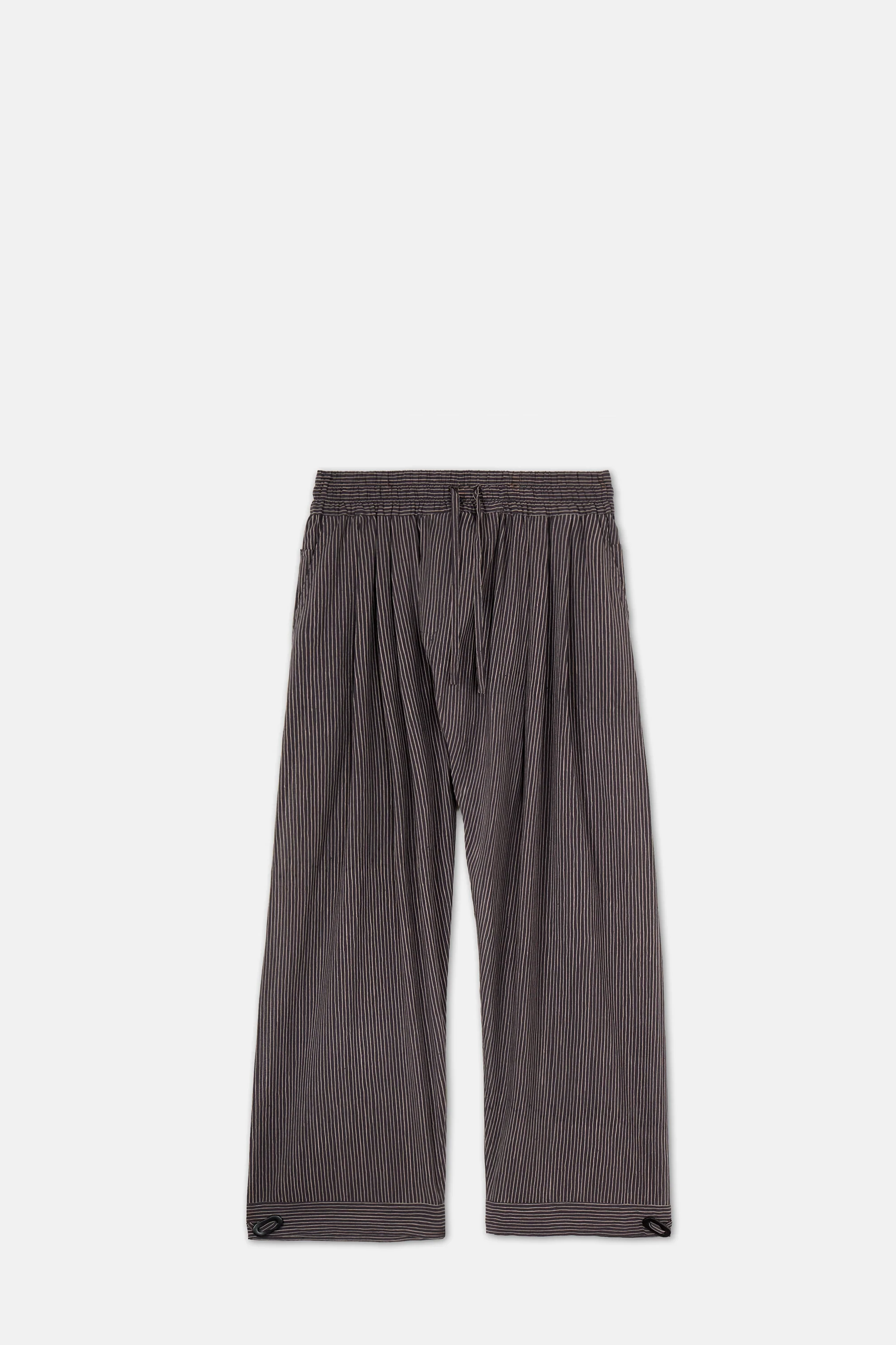 Triple Pleated Trousers