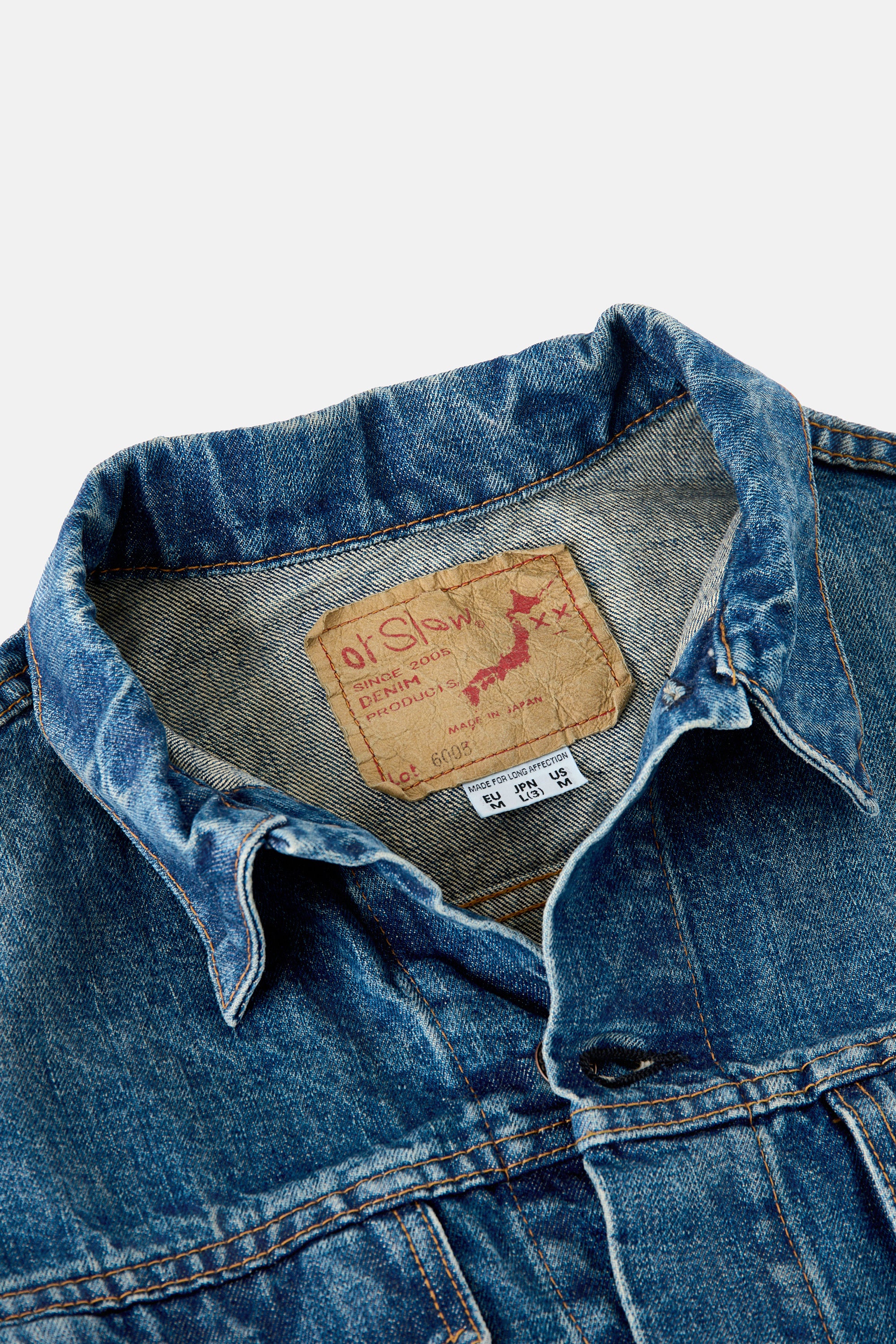 Type3 1960'S Denim Jacket Used Wash - Image 3