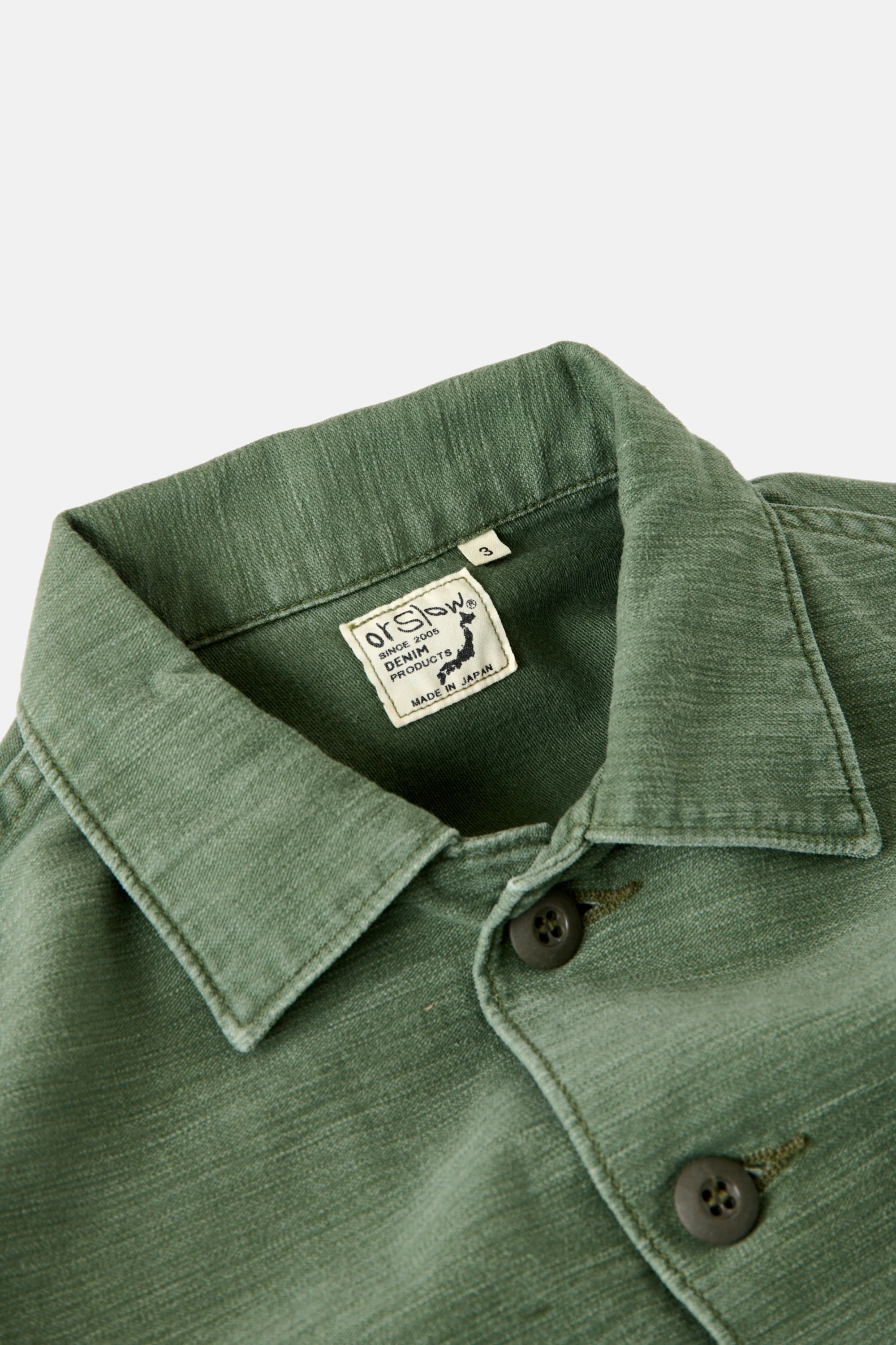 U.S Army Fatigue Shirt Used Wash - Image 3