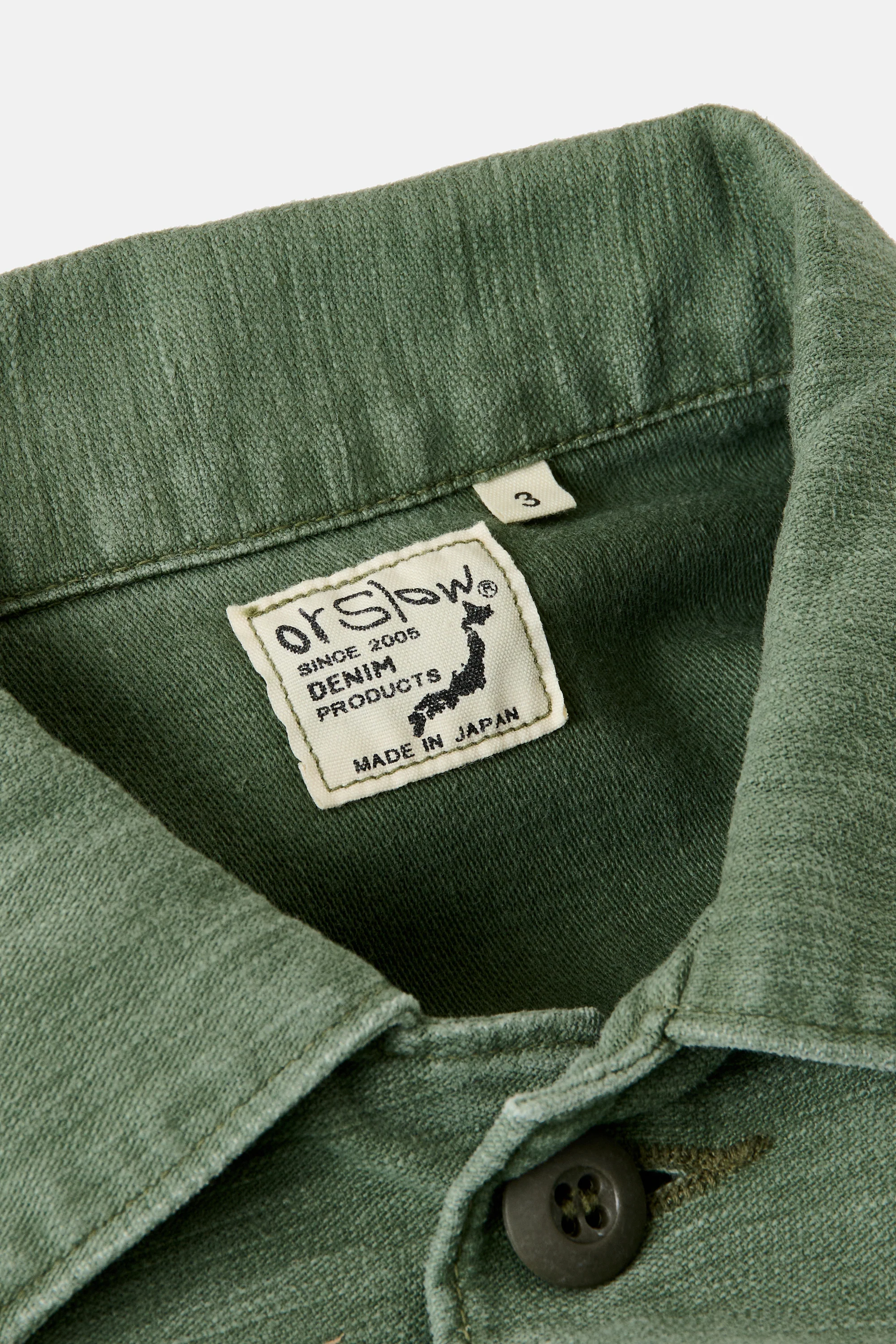 U.S Army Fatigue Shirt Used Wash - Image 4