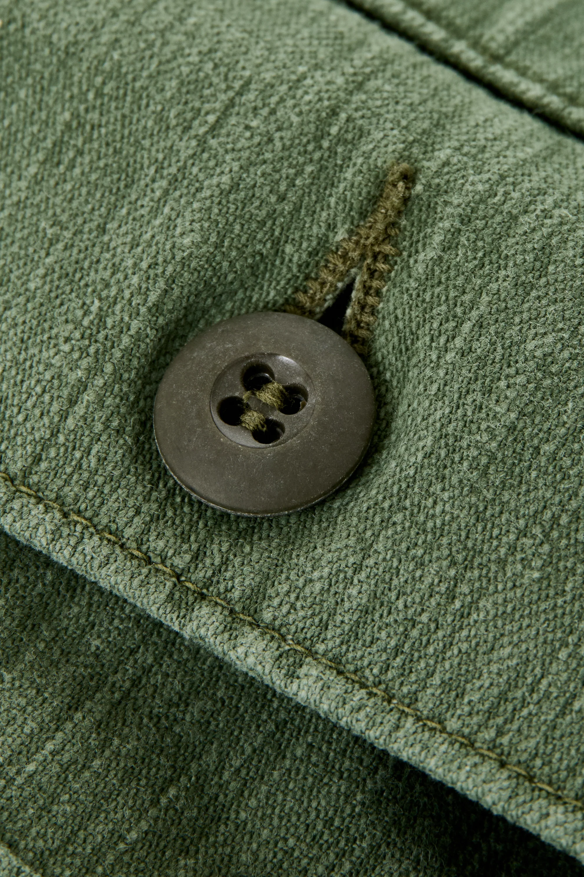 U.S Army Fatigue Shirt Used Wash - Image 8