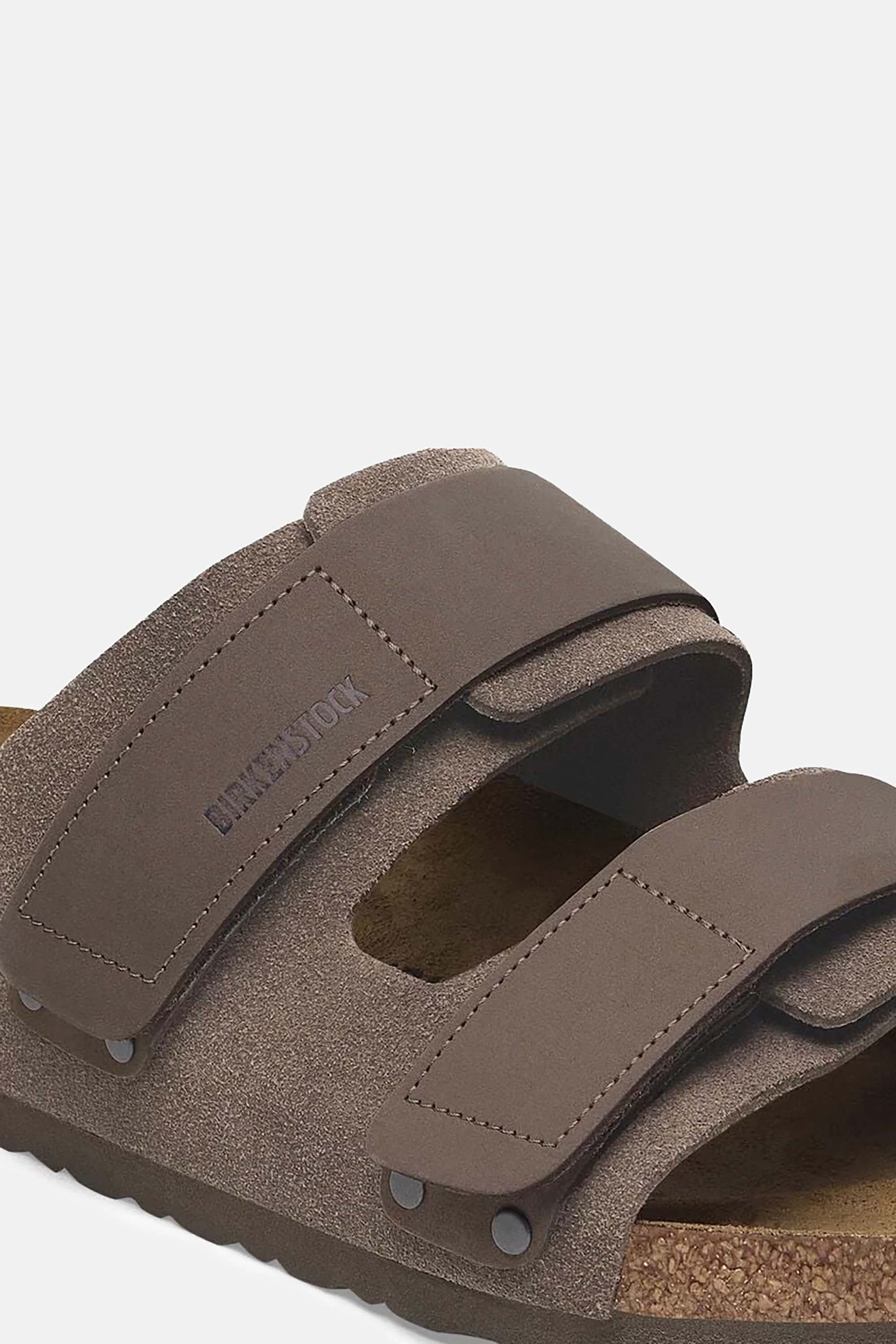 Concrete Grey Nubuk Leather Suede Uji - Image 5