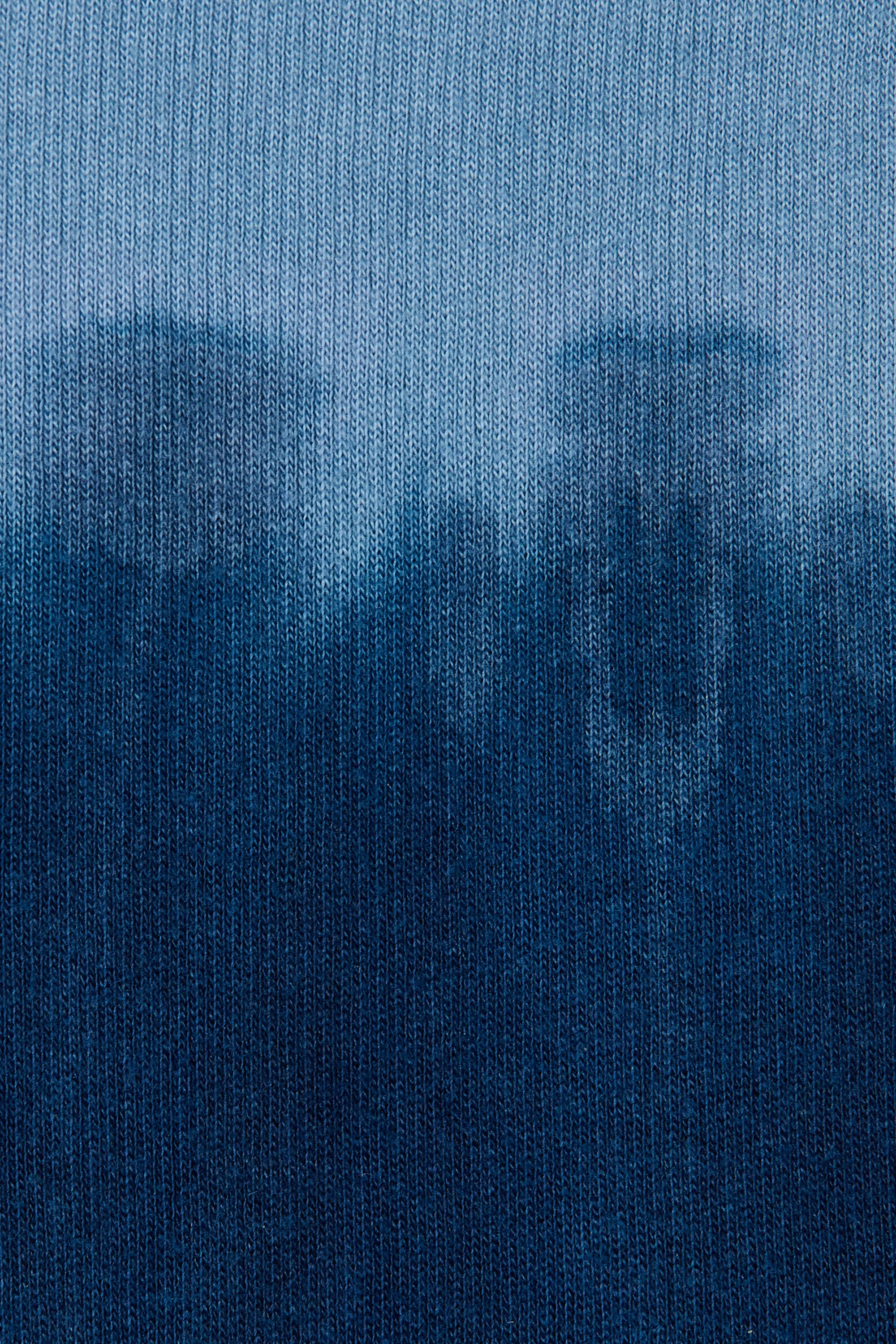 Eightlock Smooth Indigo Hand Speckled Dyed Ls Tee - Image 4