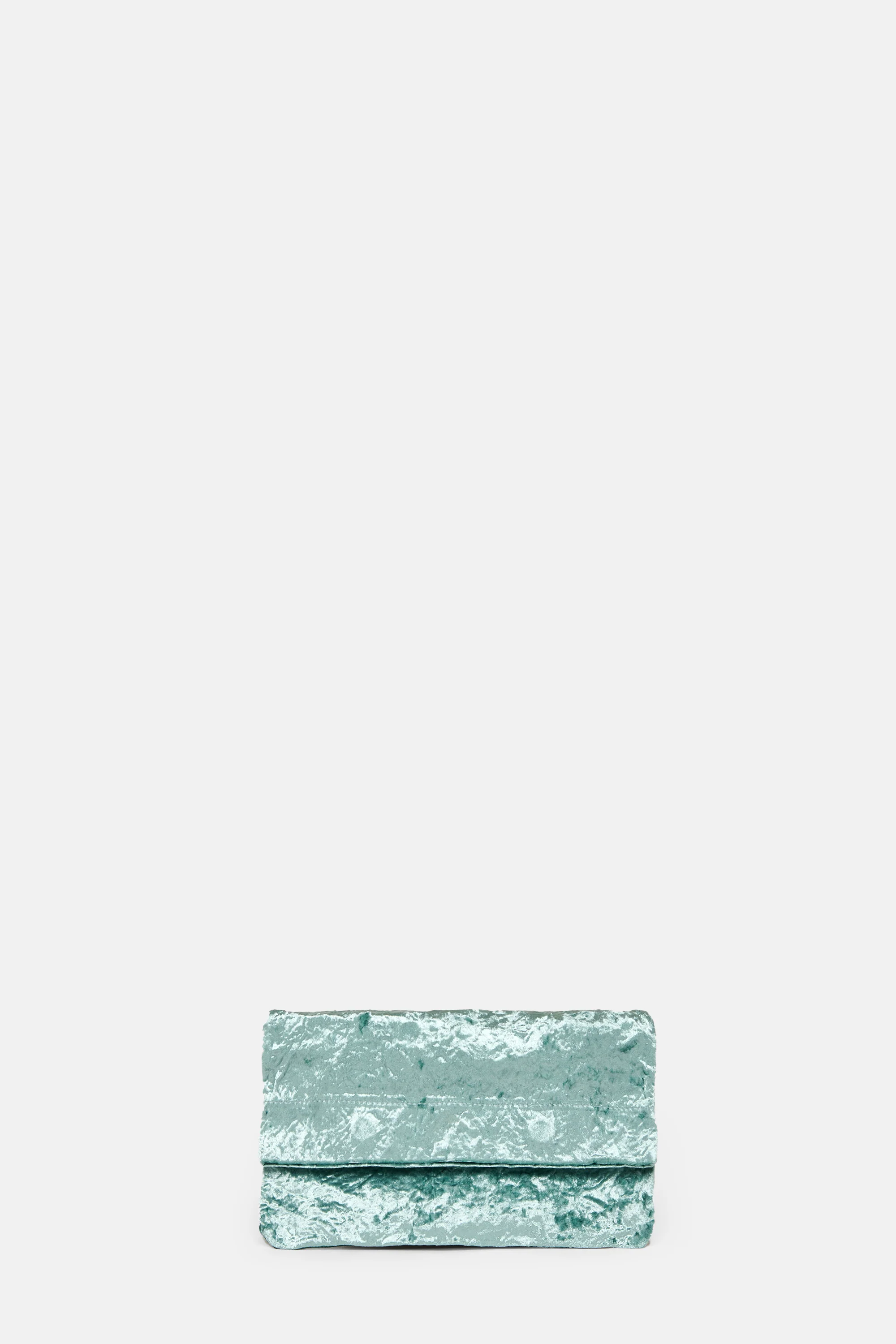 Acqua Velvet Flap Bag