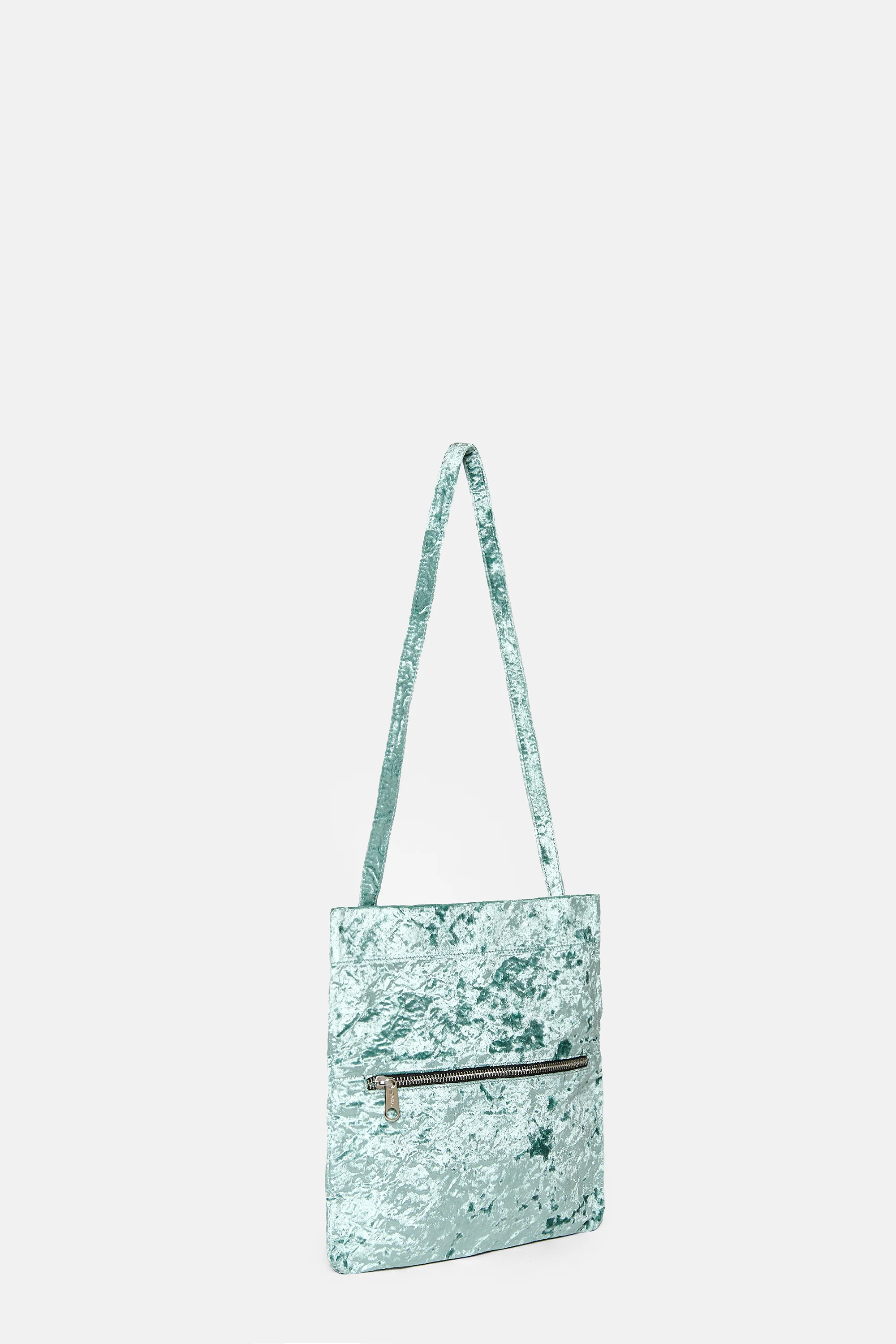 Acqua Velvet Flap Bag - Image 3