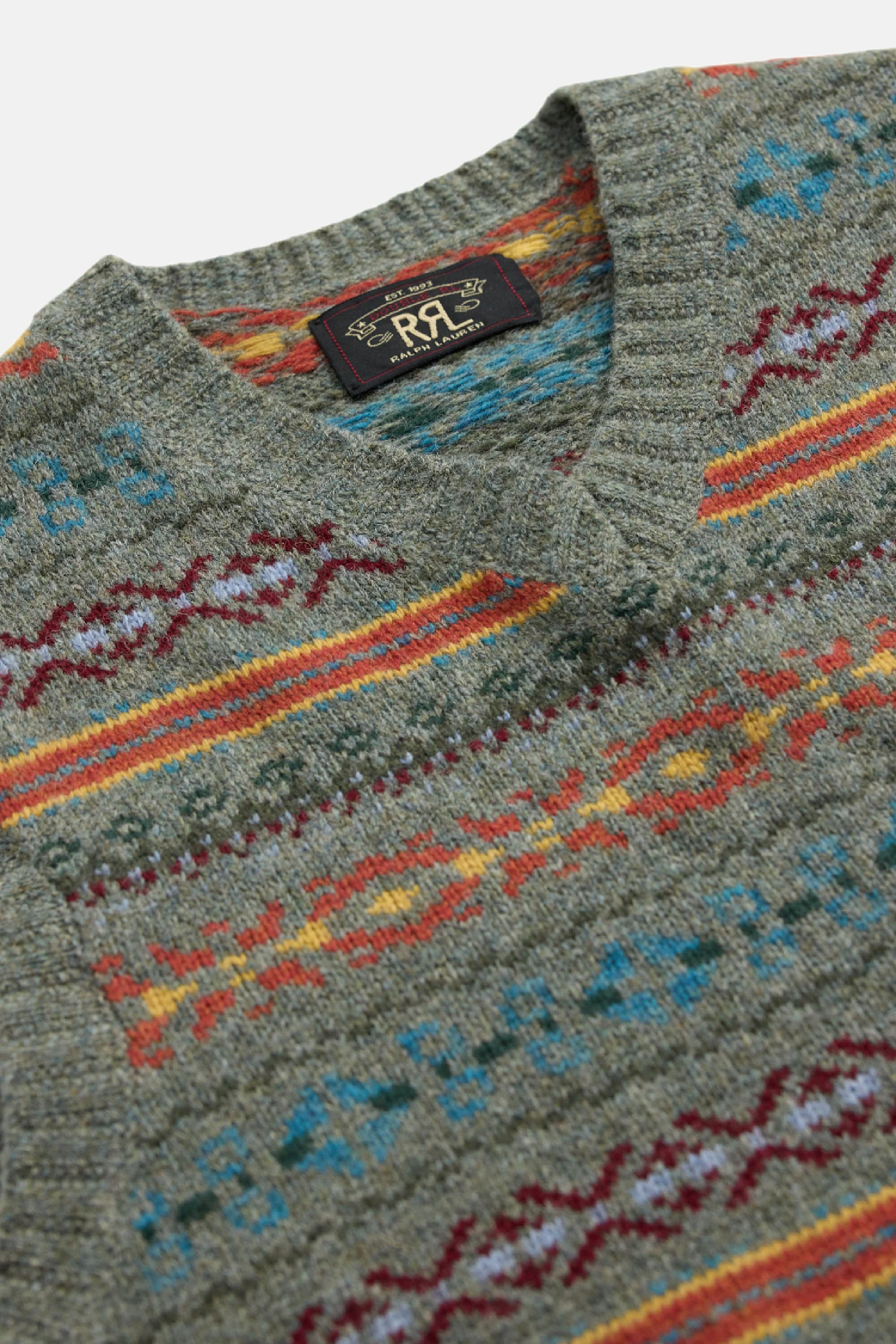Fair Isle Sleeveless Jumper - Image 3