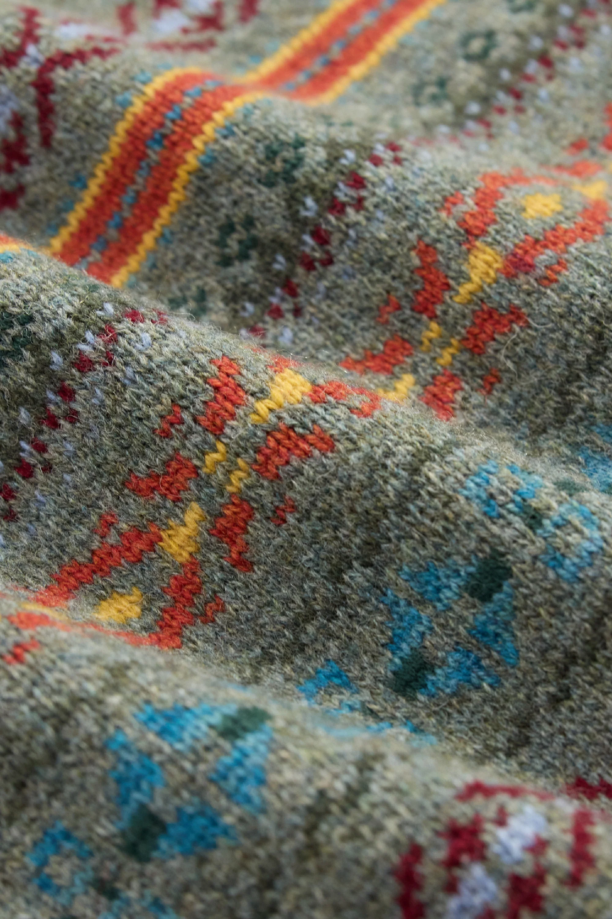 Fair Isle Sleeveless Jumper - Image 5