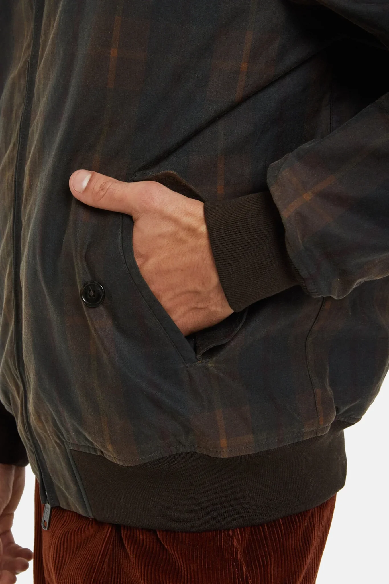 Brown Check Wax Pattern G9 - Image 6