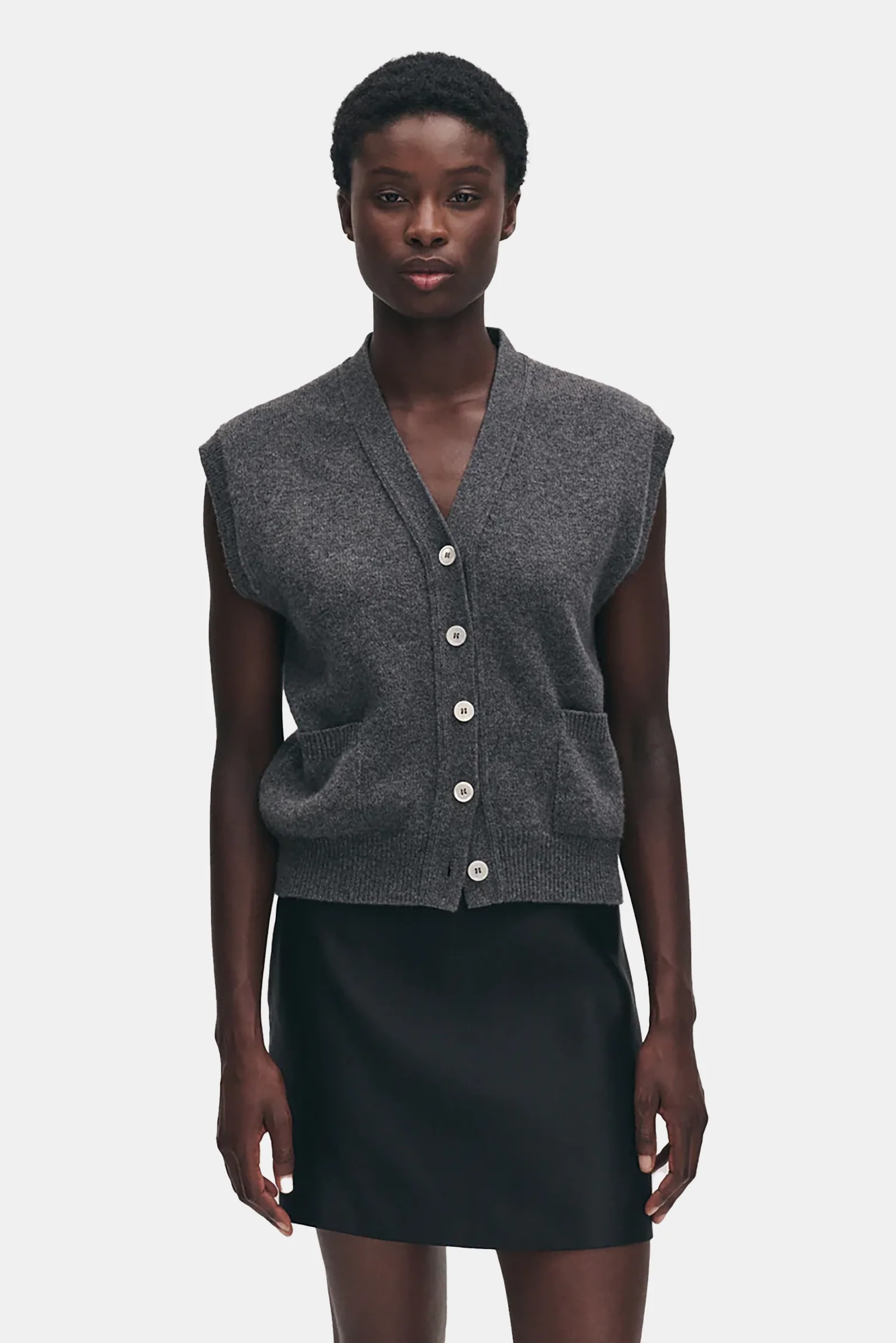 Derby Grey Wexford Waistcoat - Image 3