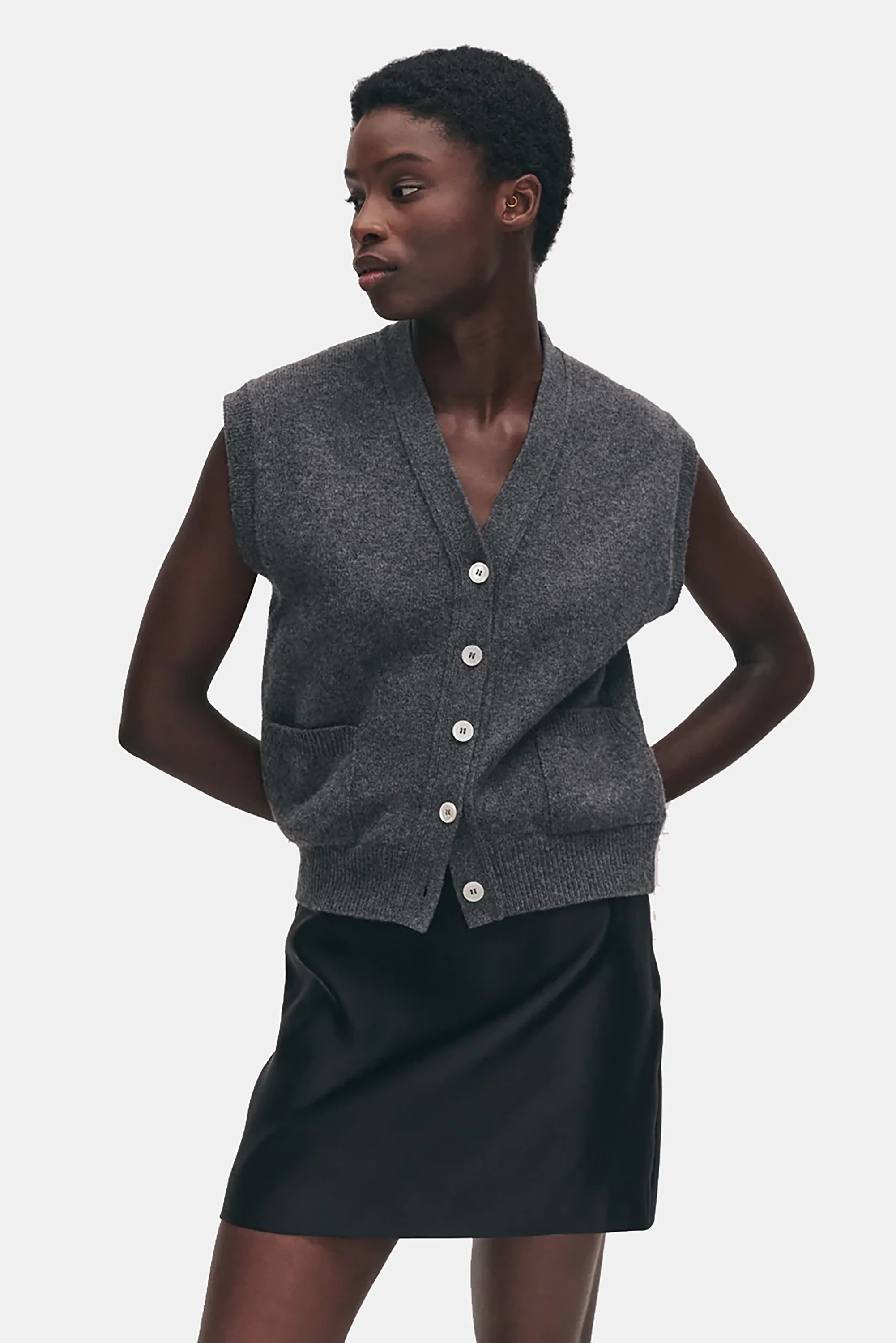 Derby Grey Wexford Waistcoat - Image 6