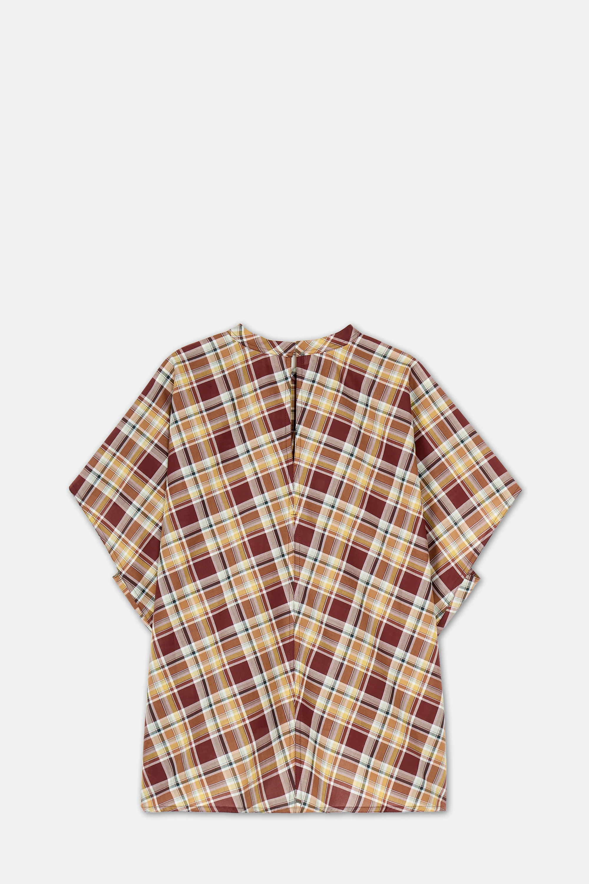 Wide Sleeveless Crew Neck Shirt - Image 3