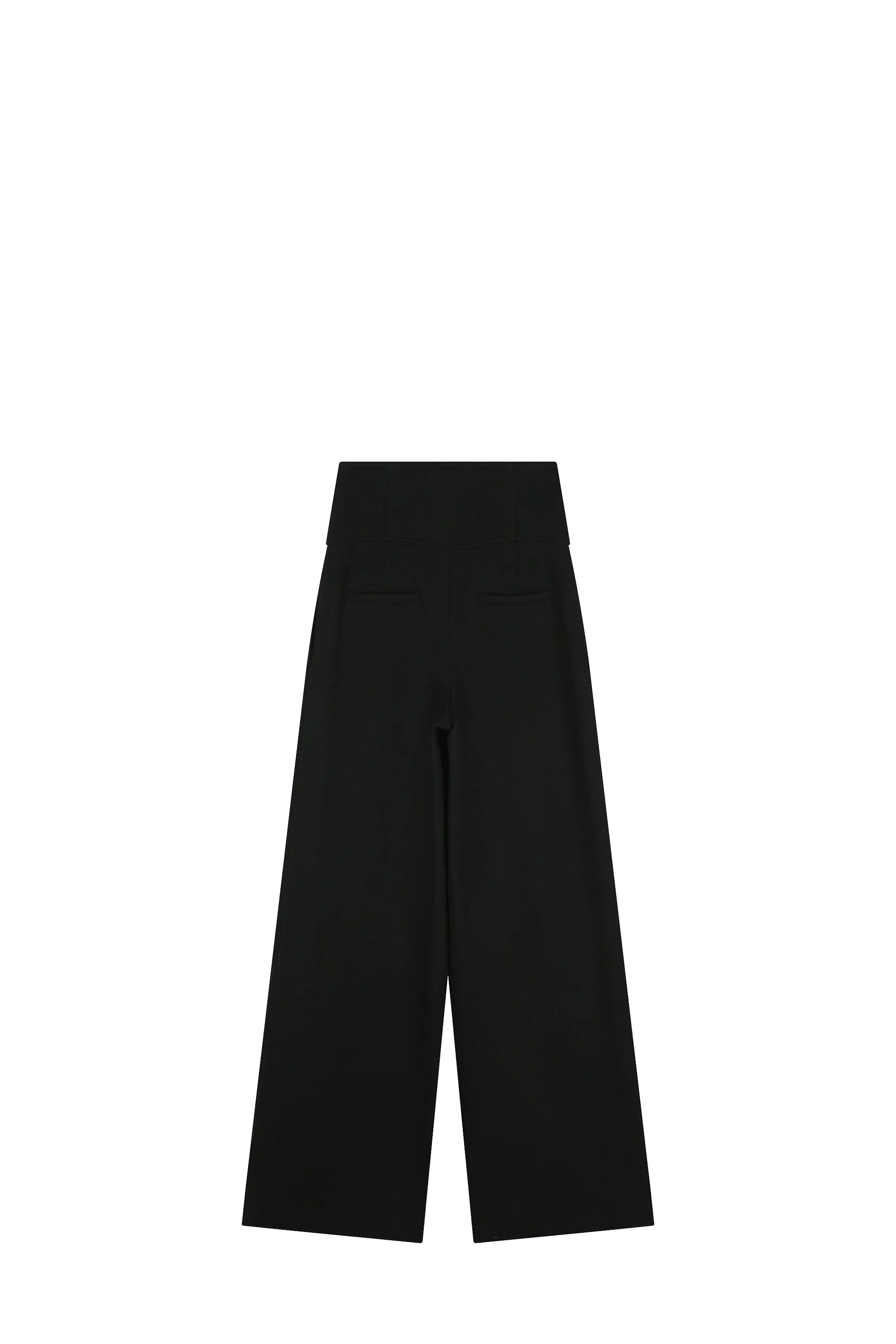 Wool Bustier Wide Pants - Image 2