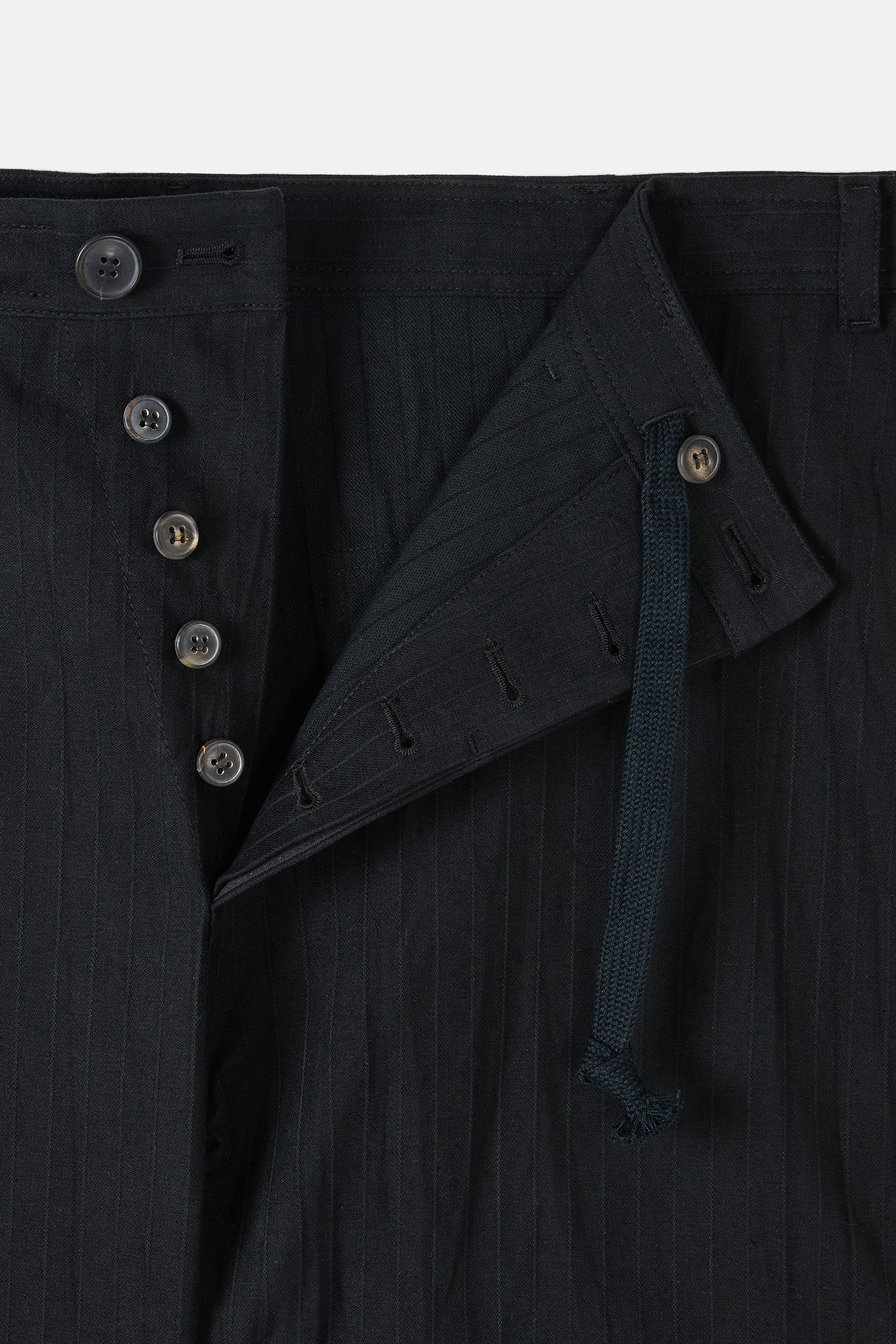 Wrinkle Cotton Chino Trousers - Image 3