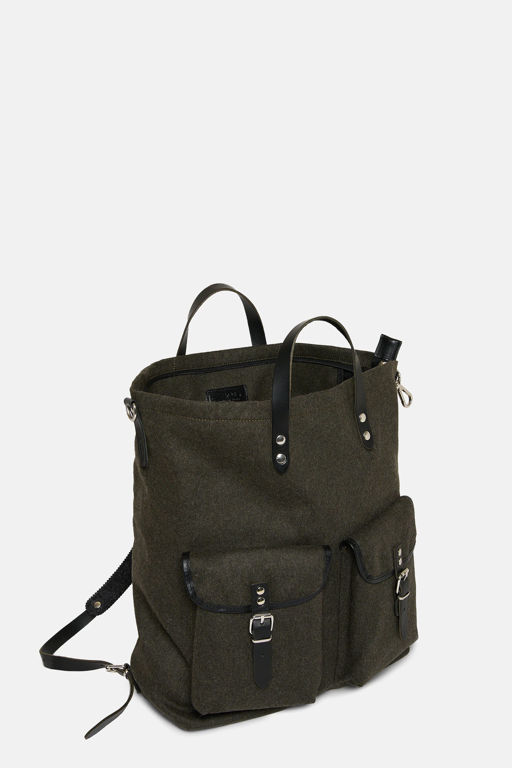 Loden Green classic rucksack large - Image 3