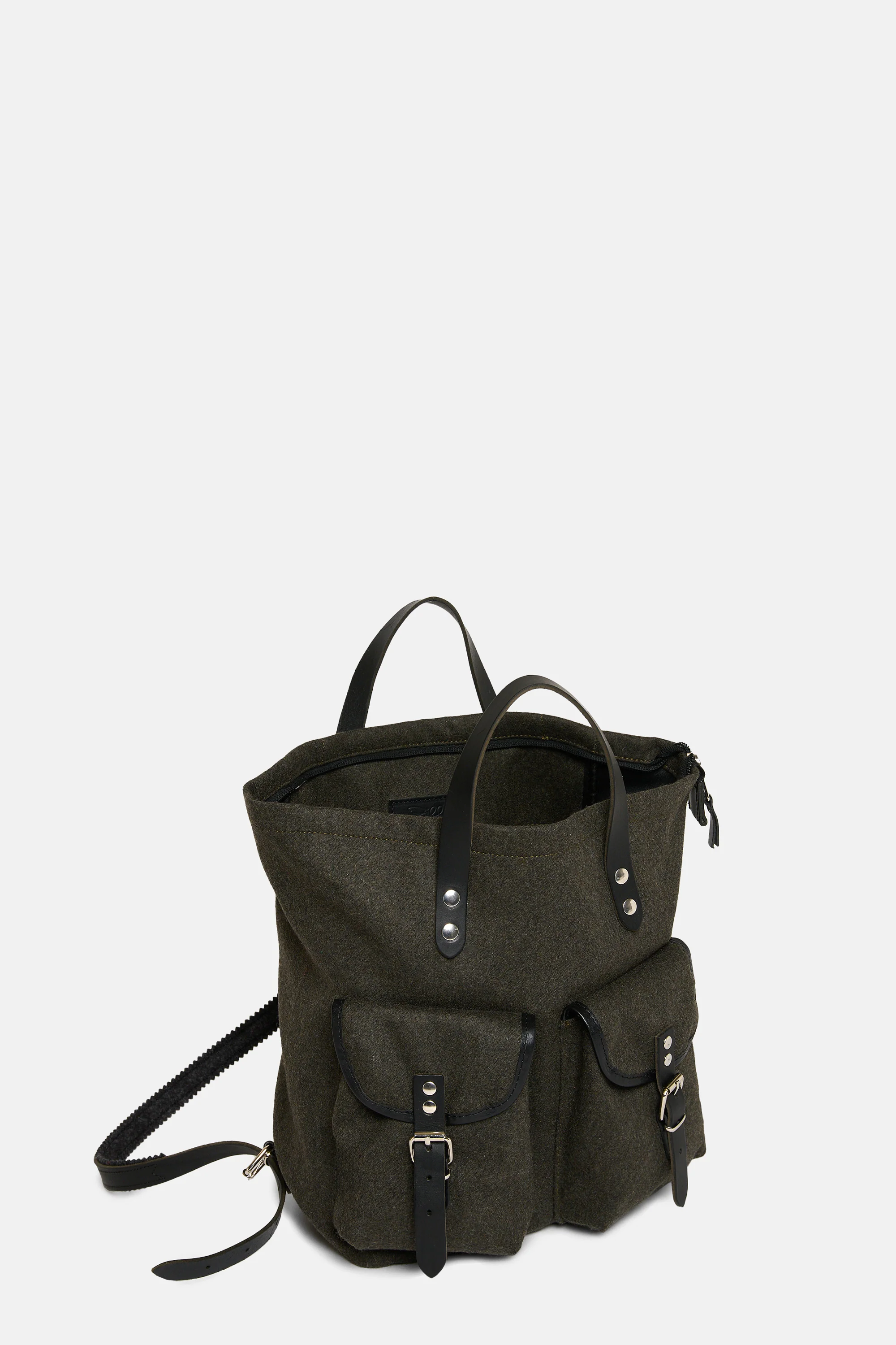 Green Loden classic rucksack medium - Image 3