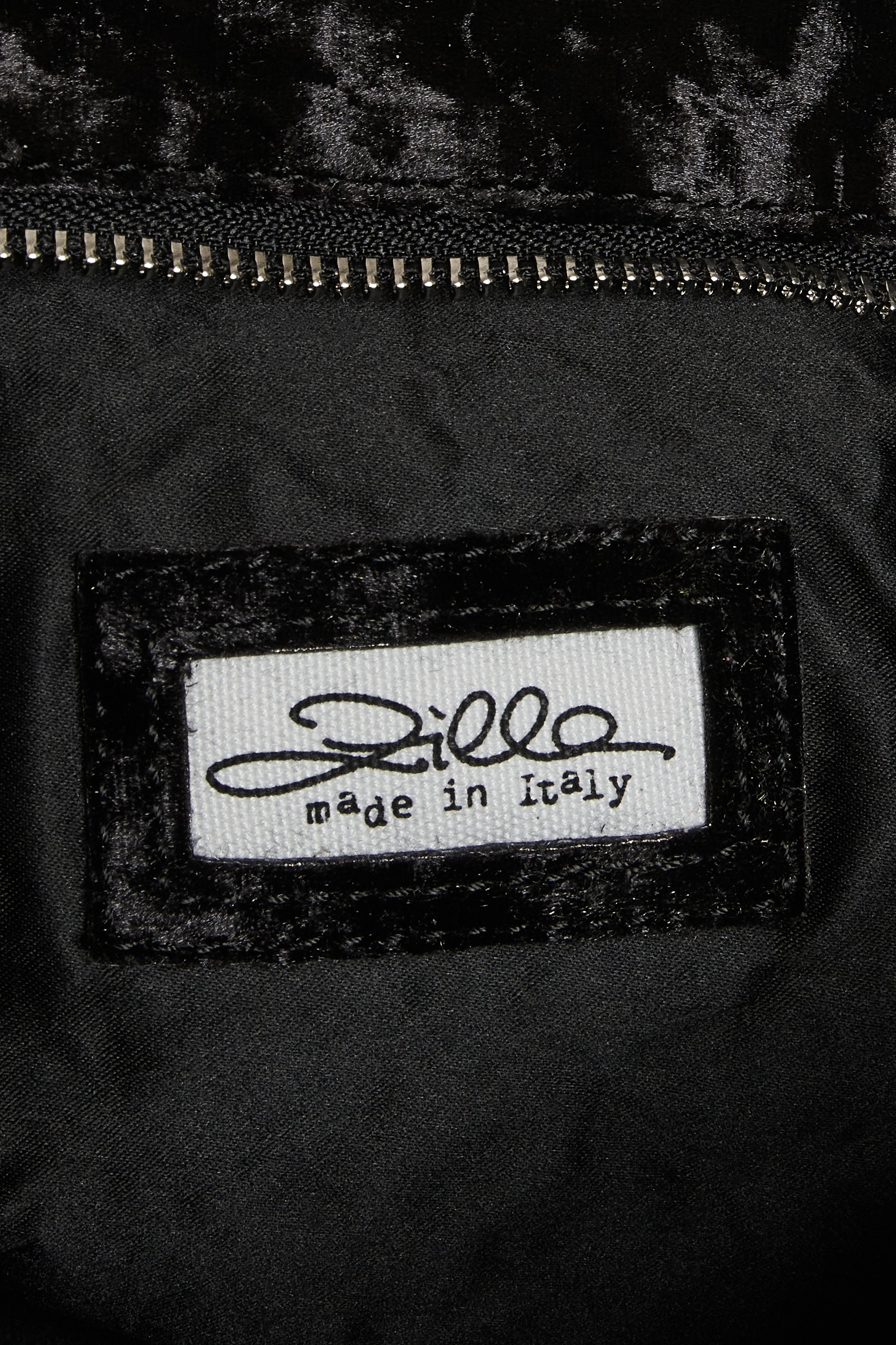 Black Velvet Big Shoulder Bag - Image 6