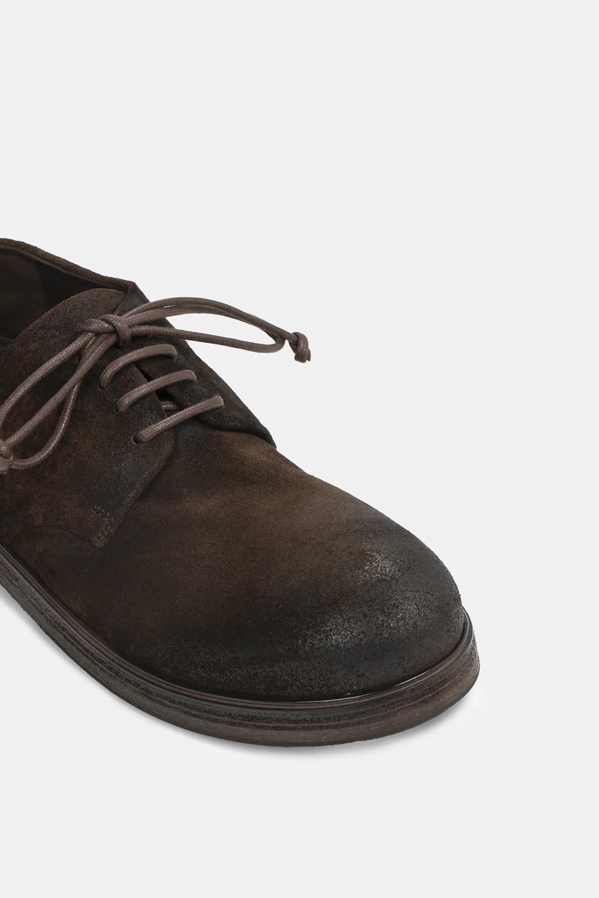 Zucca Zeppa Suede Derby Shoes - Image 4